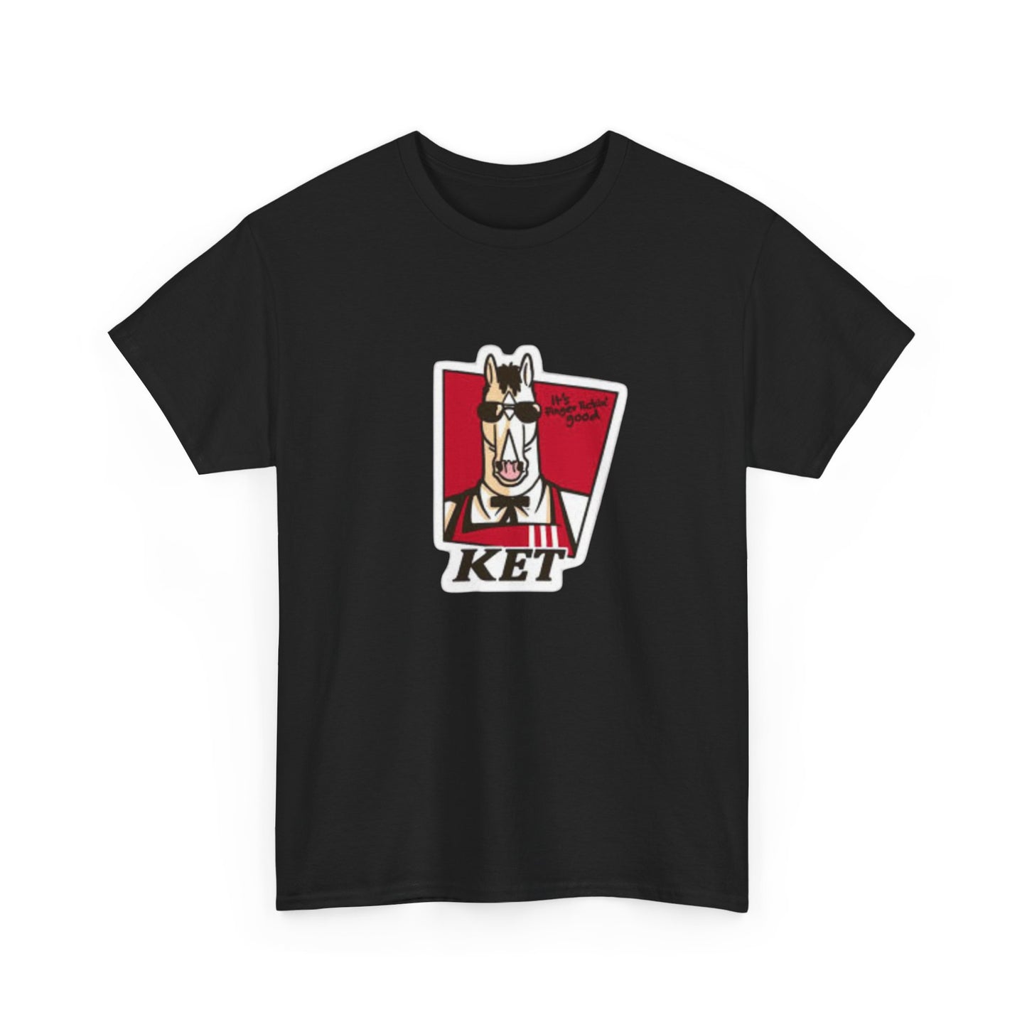 Retro Horse Graphic Unisex Heavy Cotton Tee - Fun & Quirky
