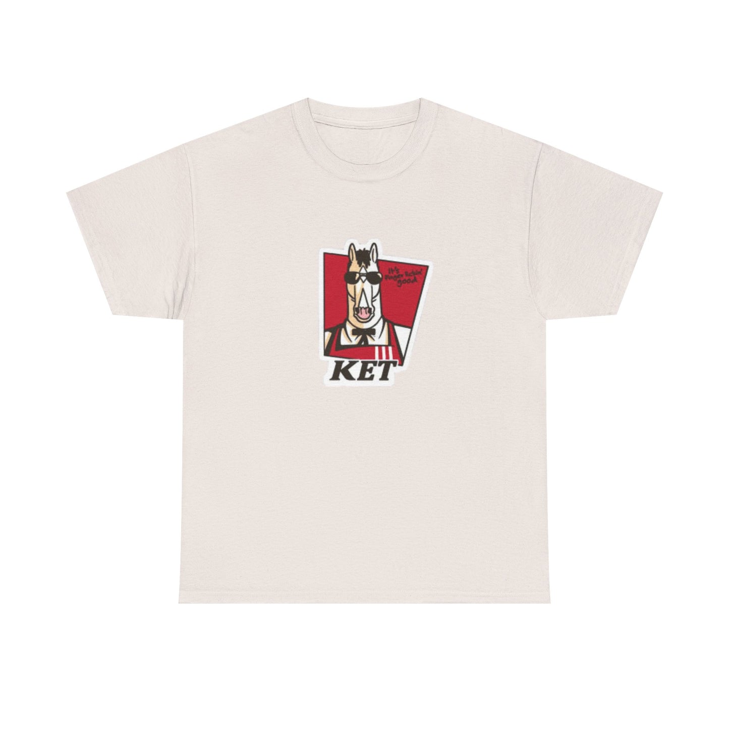 Retro Horse Graphic Unisex Heavy Cotton Tee - Fun & Quirky