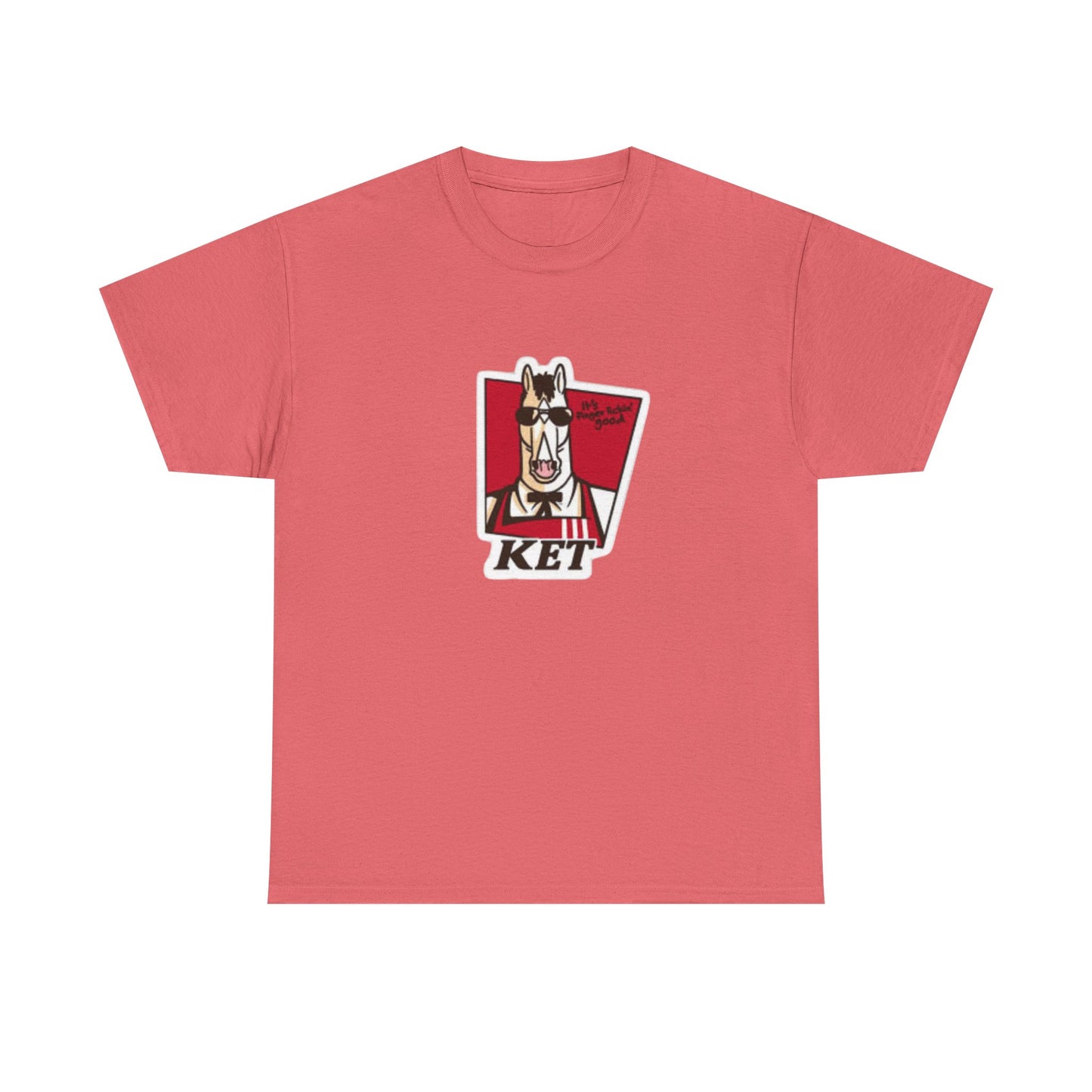 Retro Horse Graphic Unisex Heavy Cotton Tee - Fun & Quirky