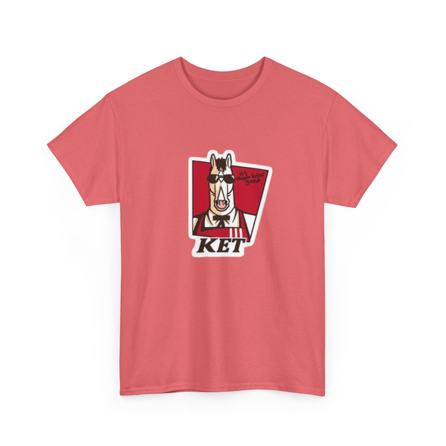 Retro Horse Graphic Unisex Heavy Cotton Tee - Fun & Quirky