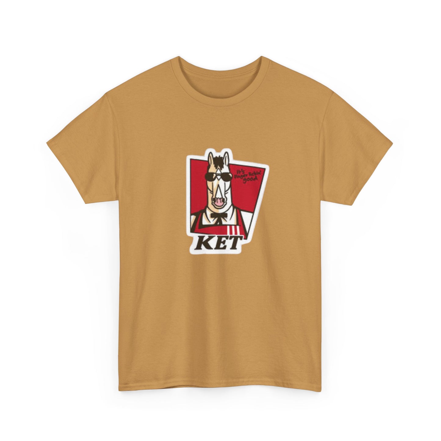 Retro Horse Graphic Unisex Heavy Cotton Tee - Fun & Quirky