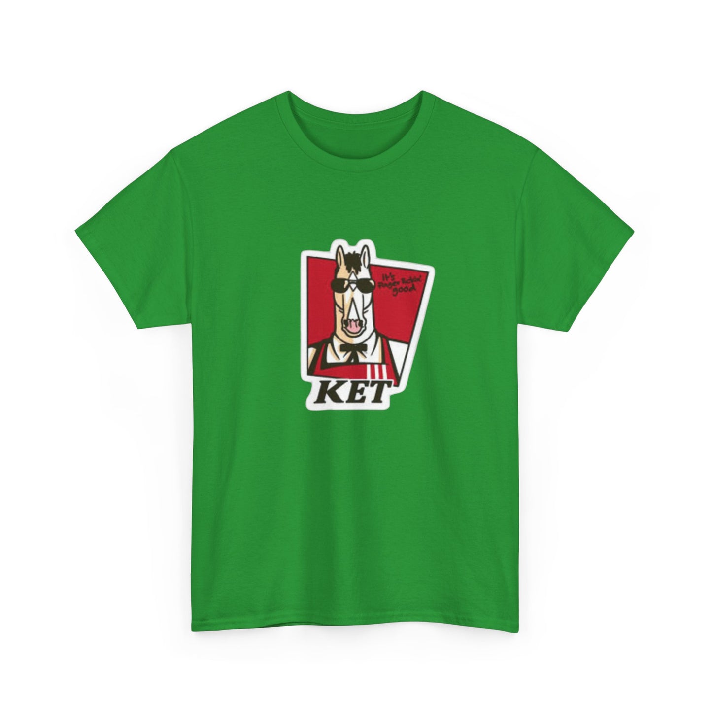 Retro Horse Graphic Unisex Heavy Cotton Tee - Fun & Quirky
