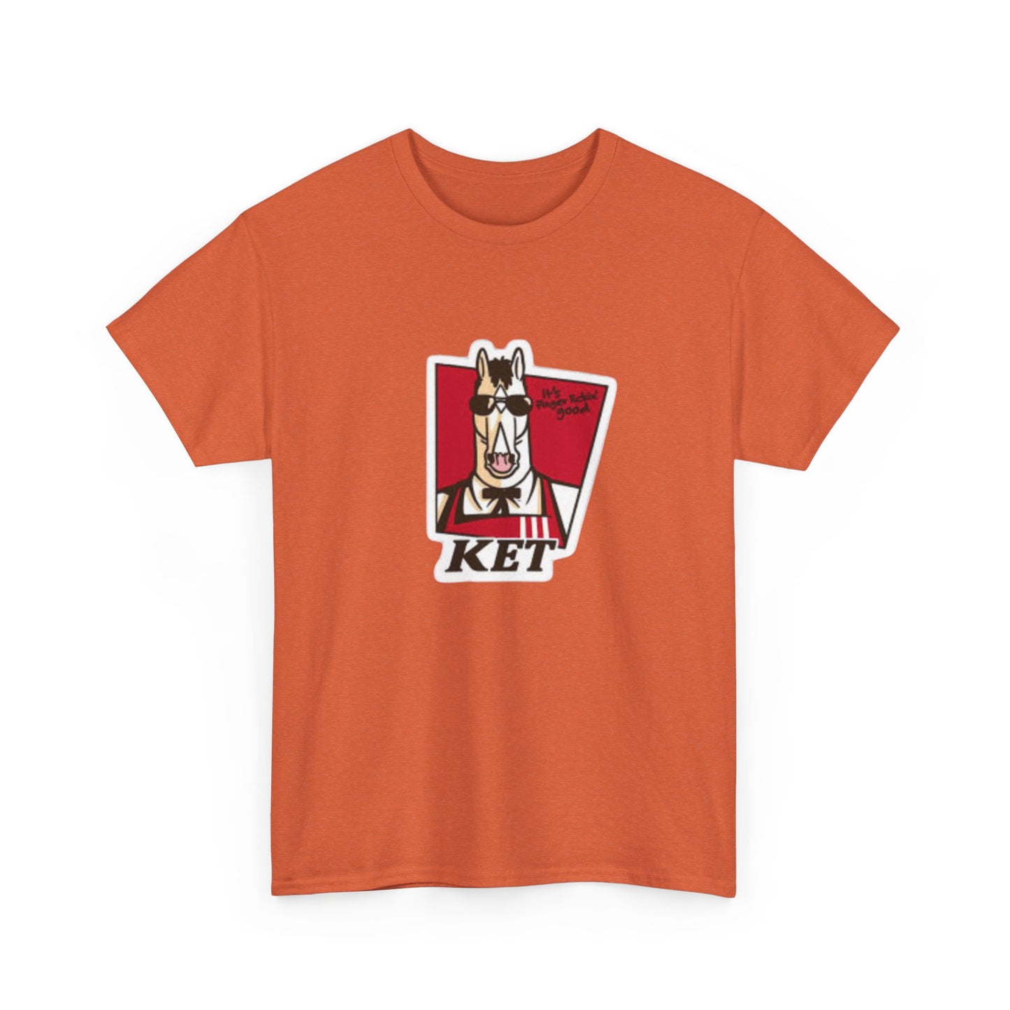 Retro Horse Graphic Unisex Heavy Cotton Tee - Fun & Quirky
