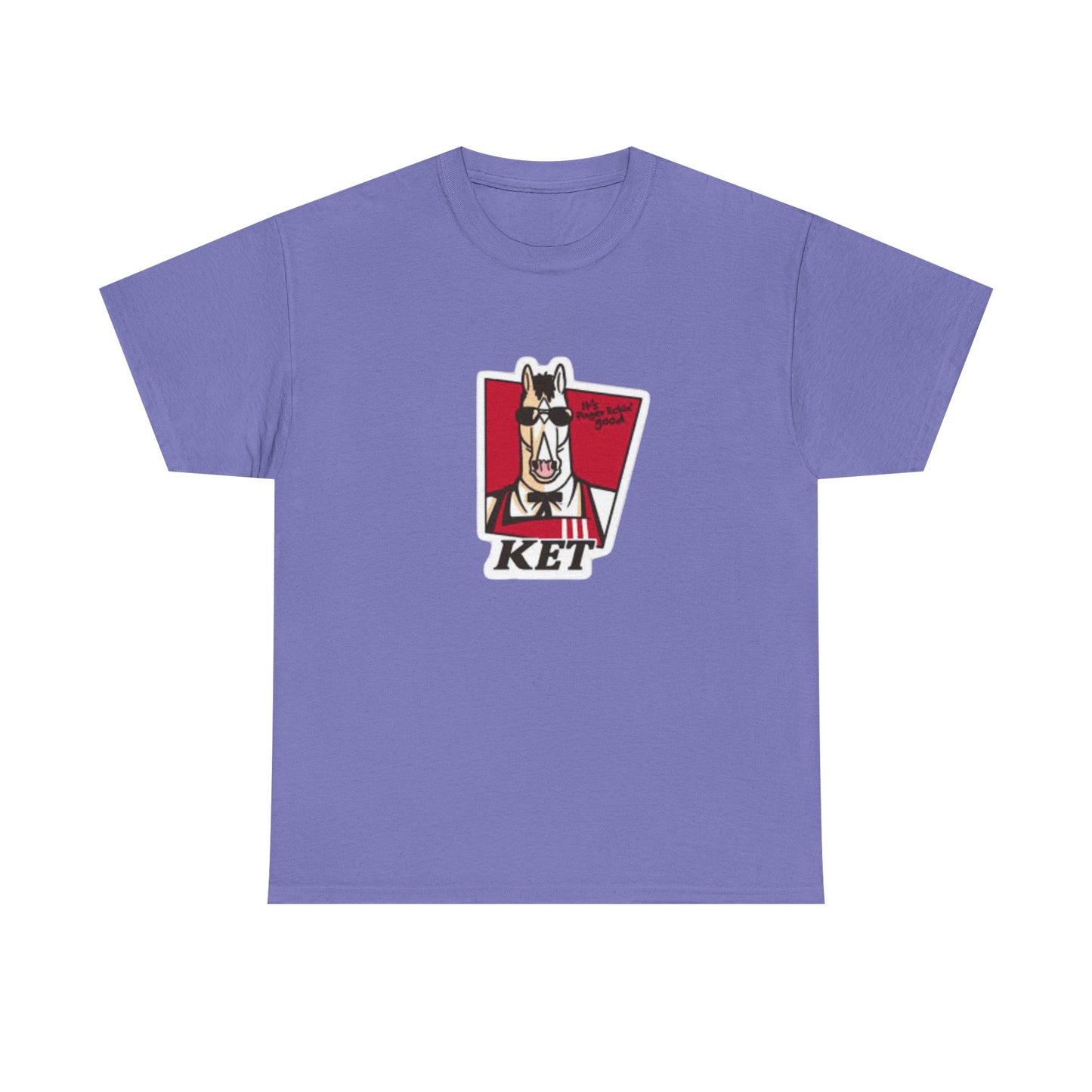 Retro Horse Graphic Unisex Heavy Cotton Tee - Fun & Quirky