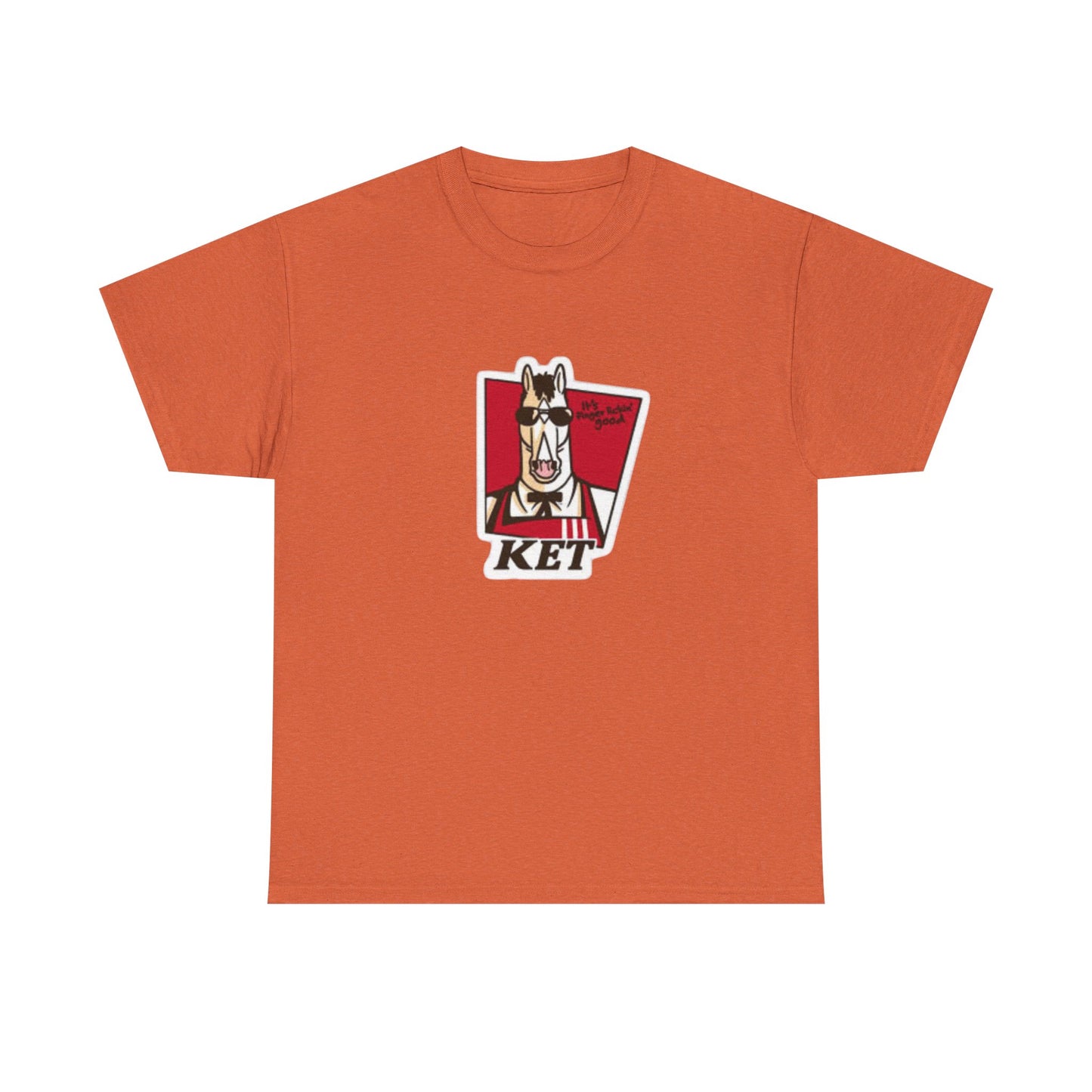 Retro Horse Graphic Unisex Heavy Cotton Tee - Fun & Quirky