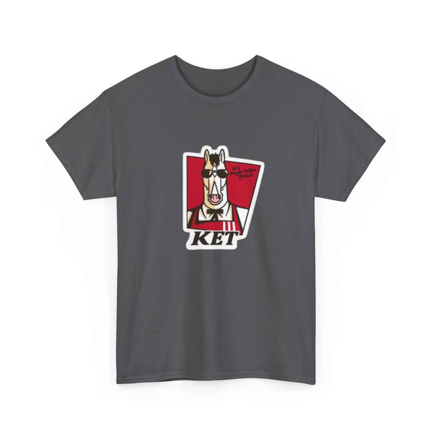 Retro Horse Graphic Unisex Heavy Cotton Tee - Fun & Quirky