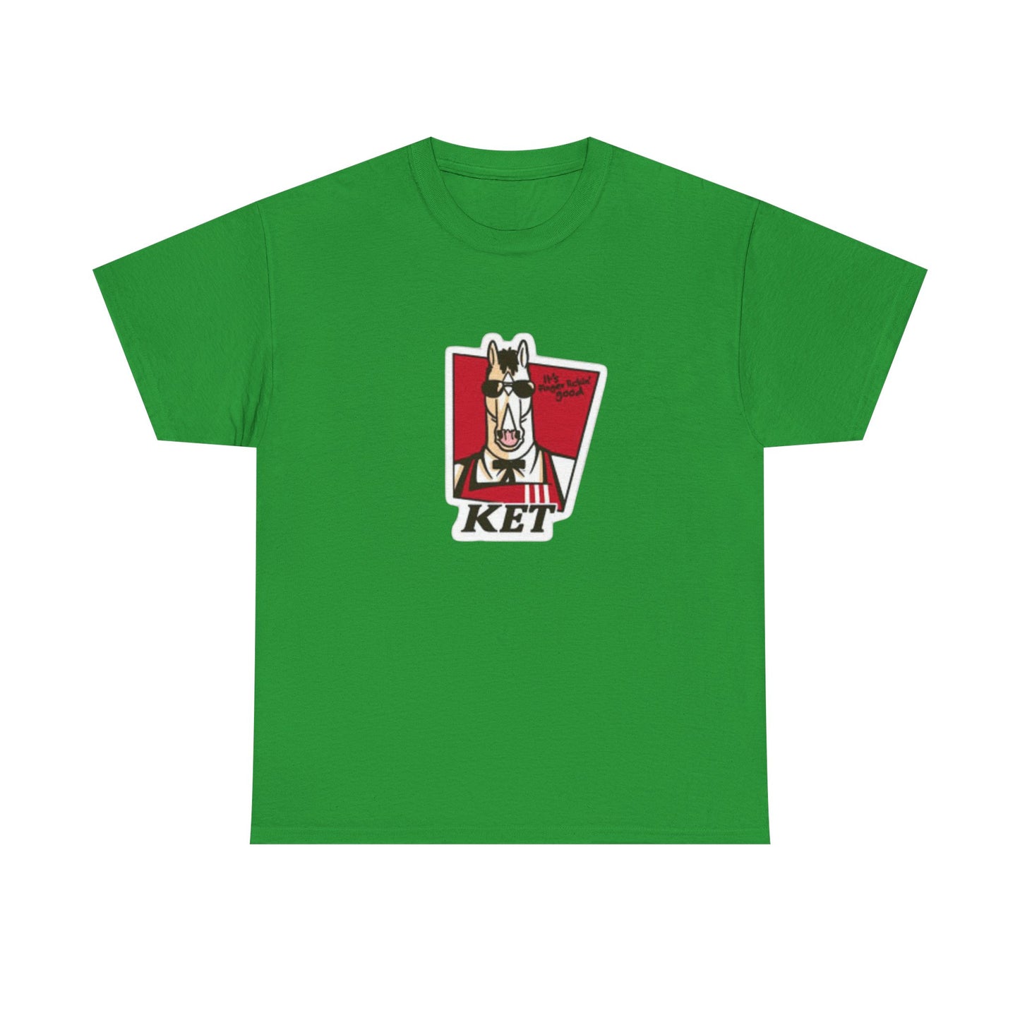 Retro Horse Graphic Unisex Heavy Cotton Tee - Fun & Quirky